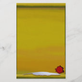 Parketting met Quill & Red Wax Dragon Seal Briefpapier (Voorkant)