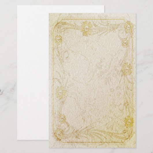 Parkettingwerk Briefpapier (Voorkant / Achterkant)