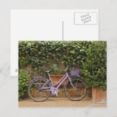 Parkfietsen, Pienza, Italië, Toscane Briefkaart (Voorkant / Achterkant)