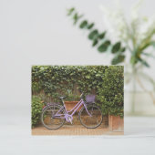 Parkfietsen, Pienza, Italië, Toscane Briefkaart (Staand voorkant)