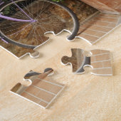 Parkfietsen, Pienza, Italië, Toscane Legpuzzel (Zijkant)