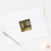 Parkhurst Bossen, Abinger, Surrey Vierkante Sticker (Envelop)