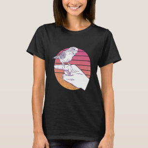 Parkiet Budgie Vogel Budgerigar Parrot F T-shirt