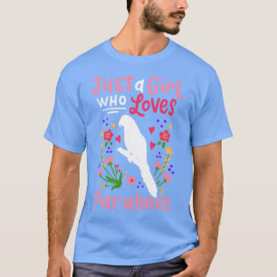 Parkiet Budgie Vogels Vogelliefhebber T-shirt