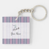 Parkiet en Aanmoedigende Verse Sleutelhanger (Achterkant)