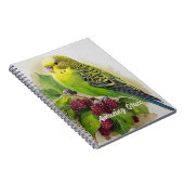 Parkiet en moerbeien Notitieboek (Rechterzijde)