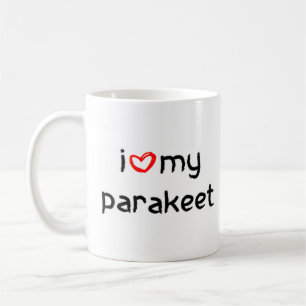 parkiet hart koffiemok