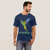 Parkiet "Ijs schreeuw" T-shirt (Voorkant volledig)