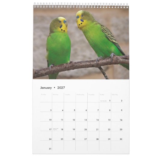 Parkiet Kalender (Jan 2027)