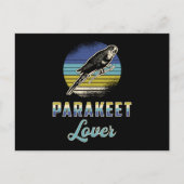 Parkiet Lover Vogel Vogels Budgerigar Pet Budgie Briefkaart (Voorkant)