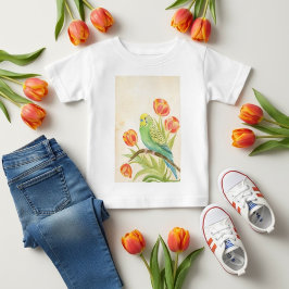 Parkiet met Tulpen Exotische Huisdieren