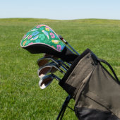 Parkiet & Palmen Tropische Golf Headcover (Insitu)