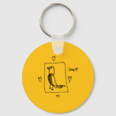 Parkiet-sleutelhanger Sleutelhanger (Voorkant)