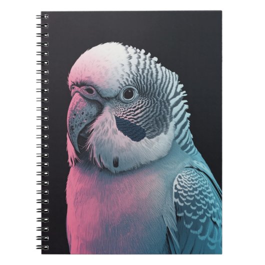Parkiet Vogel Notitieboek Journaal (Voorkant)