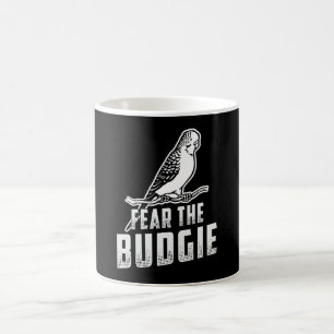 Parkietenliefhebber vreest de Budgie Budgerigar Bu Koffiemok