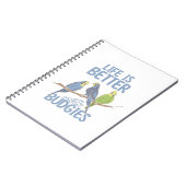 Parkietjes Notitieboek (Linkerzijde)