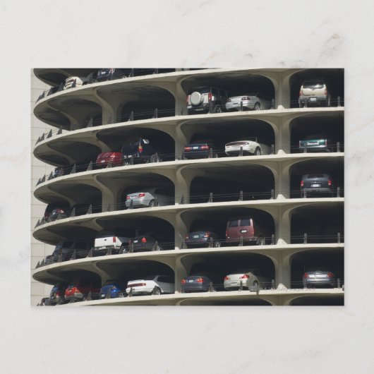 Parking garage Marina City Chicago Illinois USA Briefkaart (Voorkant)