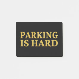 Parking is moeilijk - Slecht parkeren Post-it® Notes