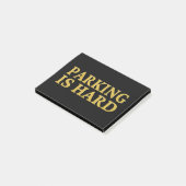 Parking is moeilijk - Slecht parkeren Post-it® Notes (Schuin)