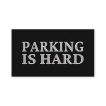 Parking is moeilijk - Slecht parkeren