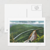 Parking Lot, Memorial Hwy, Esther Mt Briefkaart (Voorkant / Achterkant)