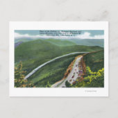 Parking Lot, Memorial Hwy, Esther Mt Briefkaart (Voorkant)