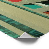 Parking Squared - Art Deco Poster (Hoek)