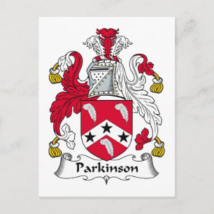 Parkinson Family Crest Briefkaart