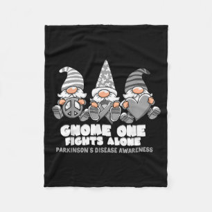 Parkinson Gnome Die Alleen Een Gevecht Draagt Fleece Deken