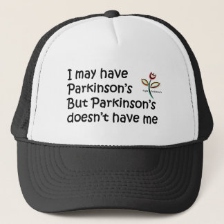 Parkinson heeft me niet trucker pet