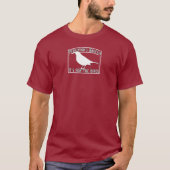 Parkinson is het voor de vogels in het wit t-shirt (Voorkant)