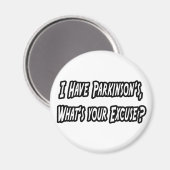 Parkinson is... je excuses? magneet (Voorkant / Achterkant)