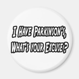 Parkinson is... je excuses? magneet