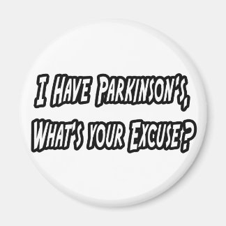 Parkinson is... je excuses? magneet