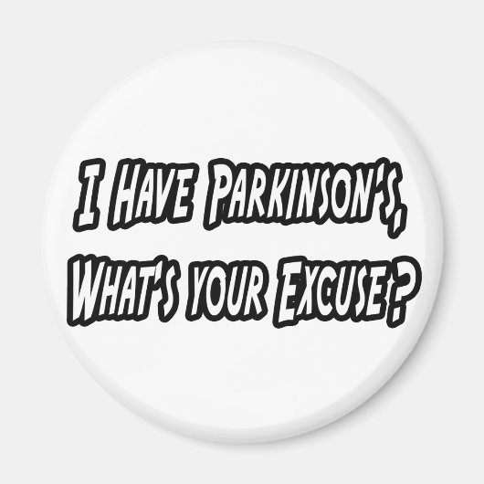 Parkinson is... je excuses? magneet (Voorkant)