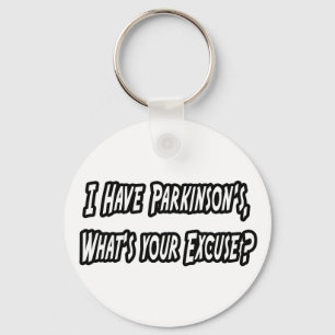Parkinson is... je excuses? sleutelhanger