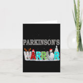 Parkinson's Awareness For Christmas  Kaart (Voorkant)