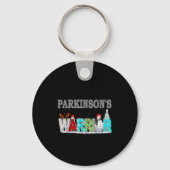 Parkinson's Awareness For Christmas Sleutelhanger (Voorkant)
