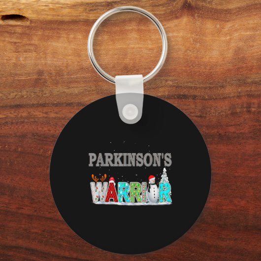Parkinson's Awareness For Christmas Sleutelhanger (Voorkant)