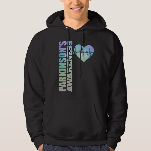 Parkinsons Awareness Parkinsons Disease Hoodie (Voorkant)