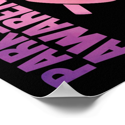 Parkinsons Awareness Parkinsons Disease Poster (Hoek)