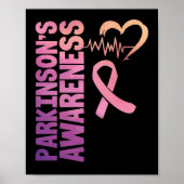 Parkinsons Awareness Parkinsons Disease Poster (Voorkant)