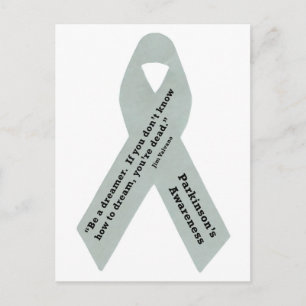 Parkinson's Awareness Ribbon Briefkaart