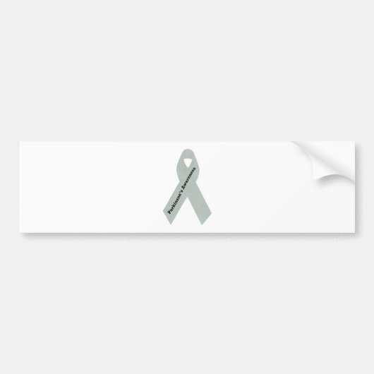 Parkinson's Awareness Ribbon Bumpersticker (Voorkant)