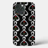 Parkinson's Awareness Ribbon Case-Mate iPhone Case (Achterkant)