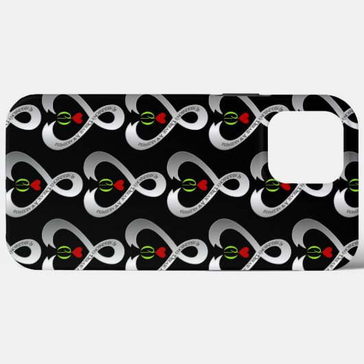 Parkinson's Awareness Ribbon Case-Mate iPhone Case (Achterkant (horizontaal))