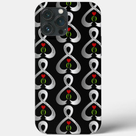 Parkinson's Awareness Ribbon Case-Mate iPhone Case