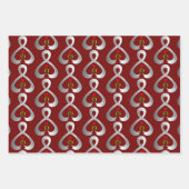 Parkinson's Awareness Ribbon Inpakpapier Vel (Voorkant 2)