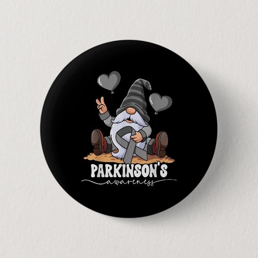 Parkinsons Awareness Ronde Button 5,7 Cm (Voorkant)