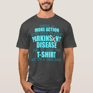 Parkinsons Disease Awareness Draag Warrior T-shirt